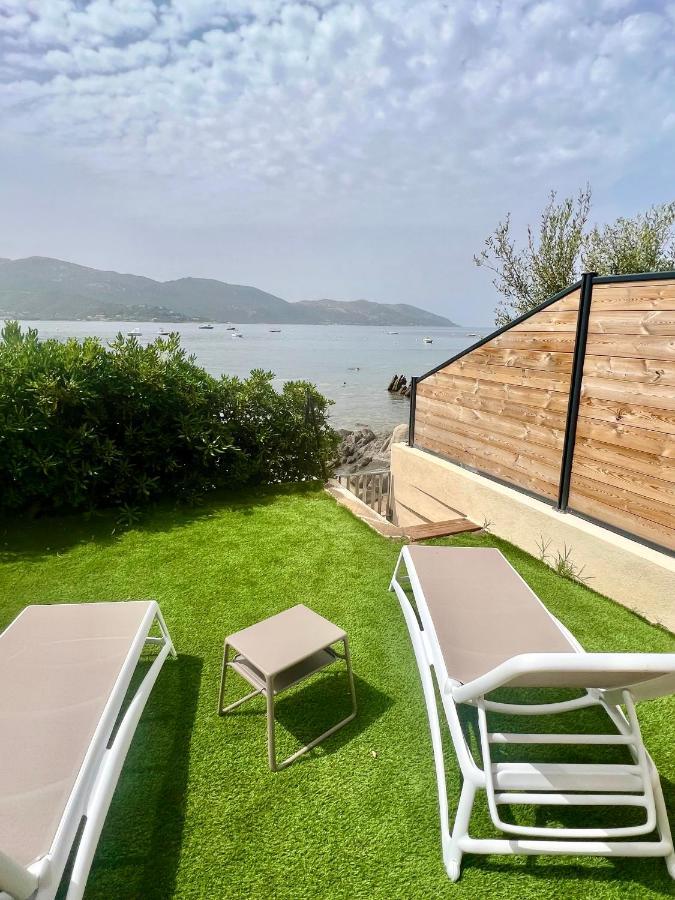 Appartement 2-4 Pers, Acces Direct Mer Casaglione Exterior foto