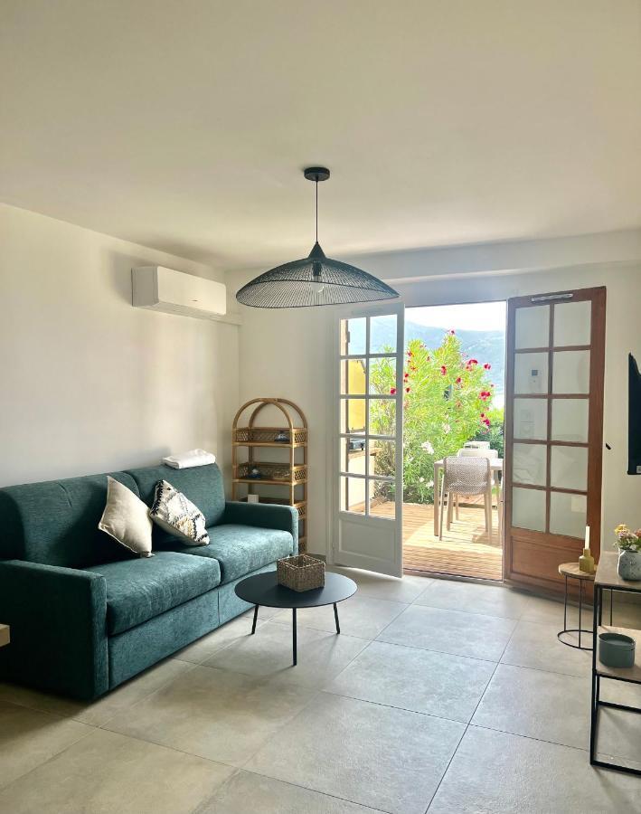 Appartement 2-4 Pers, Acces Direct Mer Casaglione Exterior foto